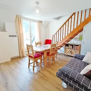  Apartamento Le Marmandais, T3 Lumineux Duplex, Balcon, Parking, Wifi, Proche Thermes, Ascenseur, 4 Personnes Francia
